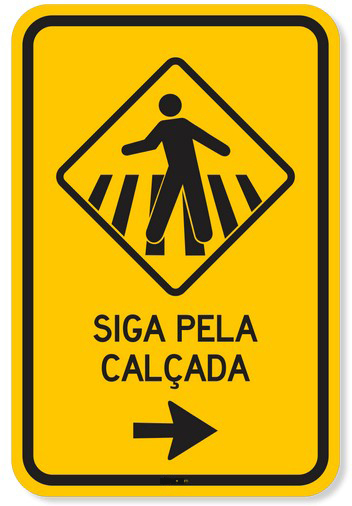 Placa de Advert�ncia